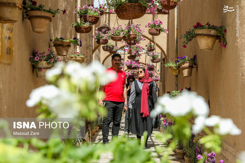 عکس/ یزد زیر پای مسافران نوروزی