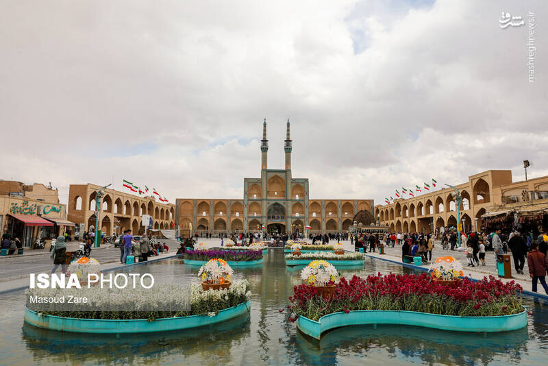 عکس/ یزد زیر پای مسافران نوروزی