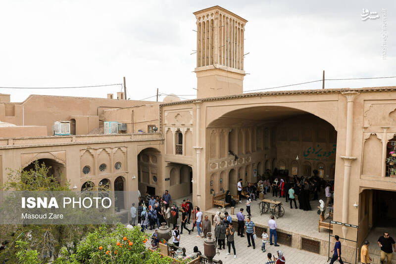 عکس/ یزد زیر پای مسافران نوروزی