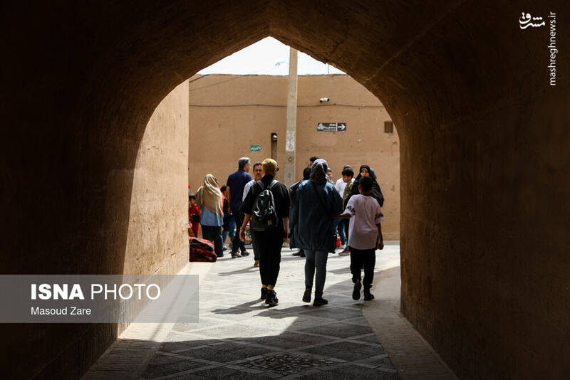 عکس/ یزد زیر پای مسافران نوروزی