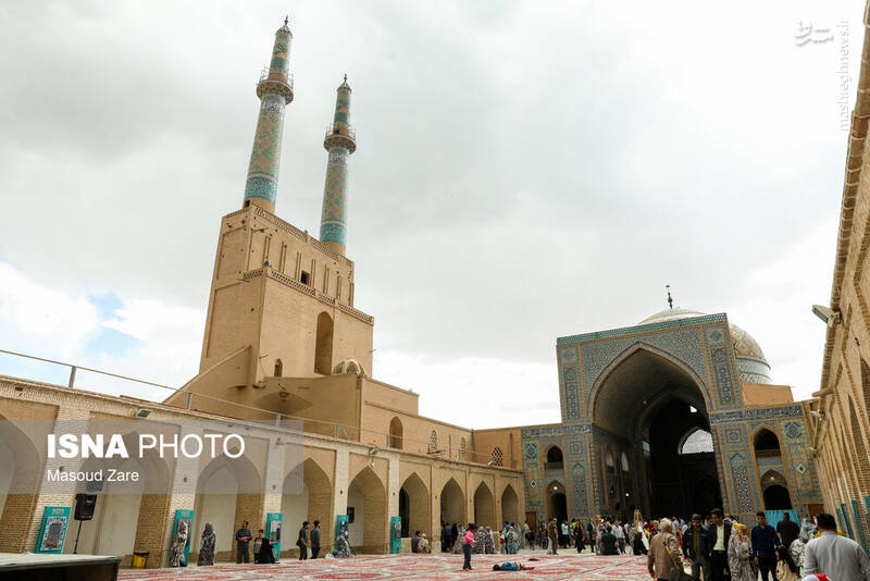 عکس/ یزد زیر پای مسافران نوروزی