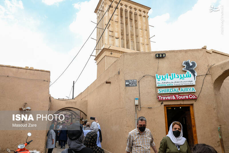 عکس/ یزد زیر پای مسافران نوروزی