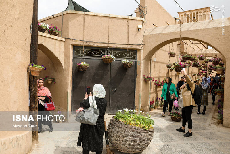 عکس/ یزد زیر پای مسافران نوروزی