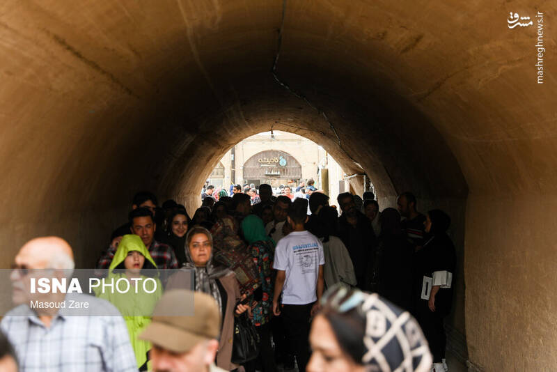 عکس/ یزد زیر پای مسافران نوروزی