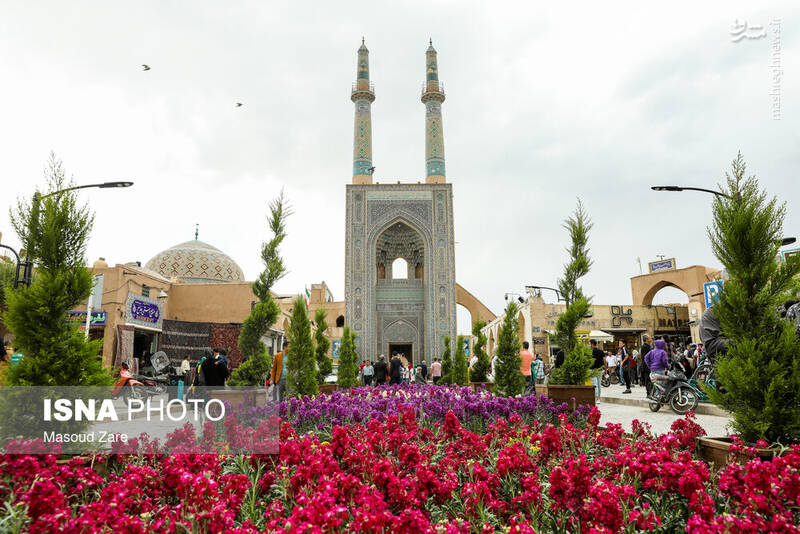 عکس/ یزد زیر پای مسافران نوروزی