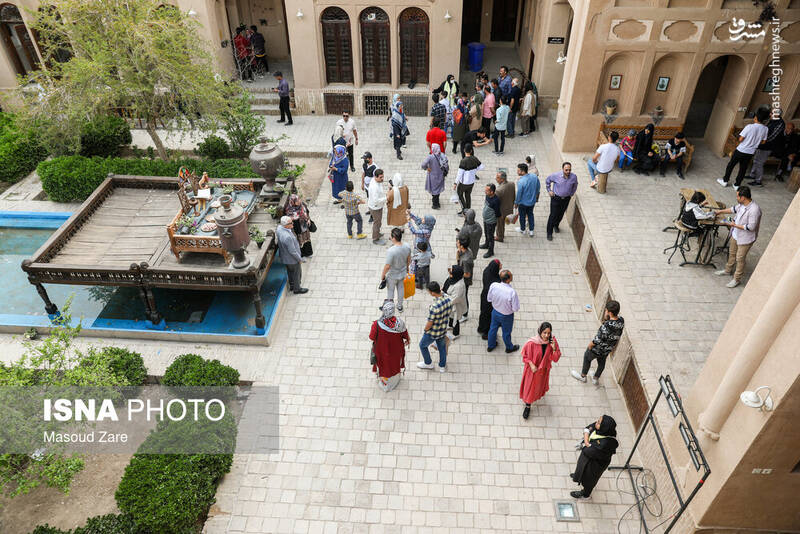 عکس/ یزد زیر پای مسافران نوروزی