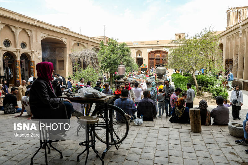 عکس/ یزد زیر پای مسافران نوروزی