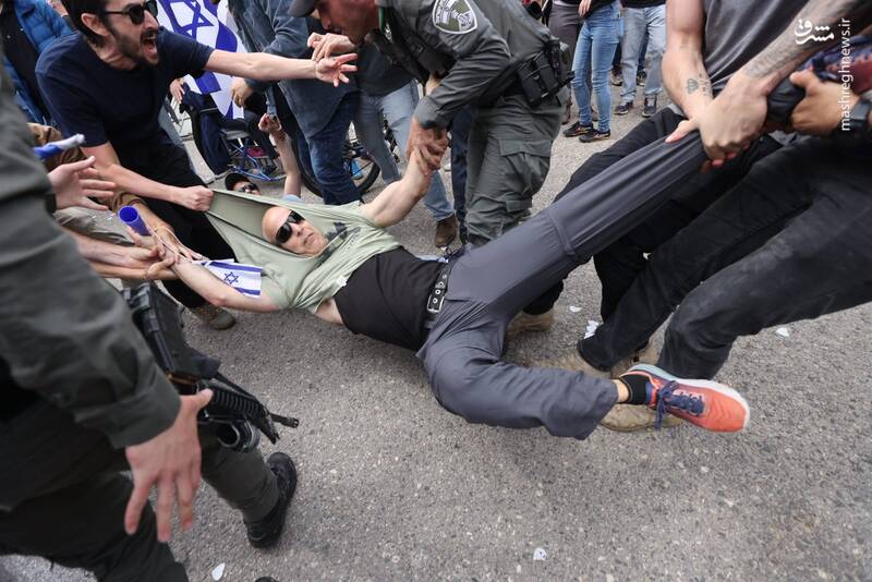 عکس/ آشوب، آتش، اعتراض؛ وضعیت این روزهای صهیونیستها