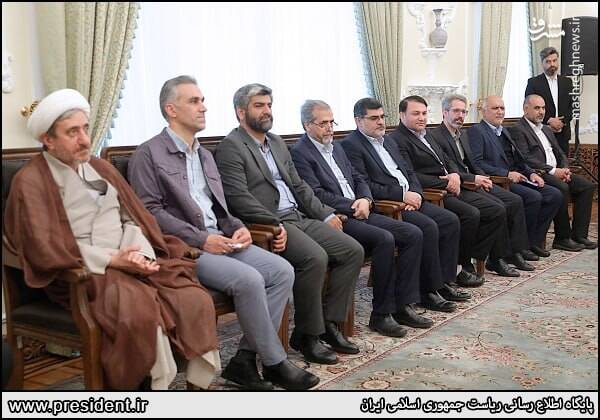 عکس/ دیدار عیدانه رئیسی با مقامات کشوری و لشکری