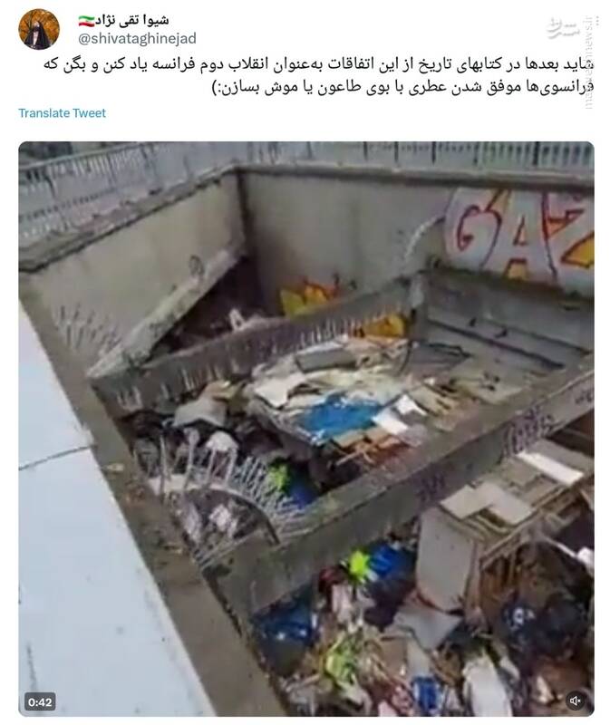 فرانسویها موفق شدن عطری با بوی طاعون و موش بسازن!+ فیلم