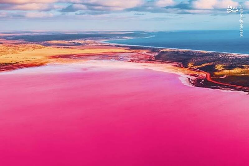 آشنایی با تالاب صورتی و گورستان جن +تصاویر