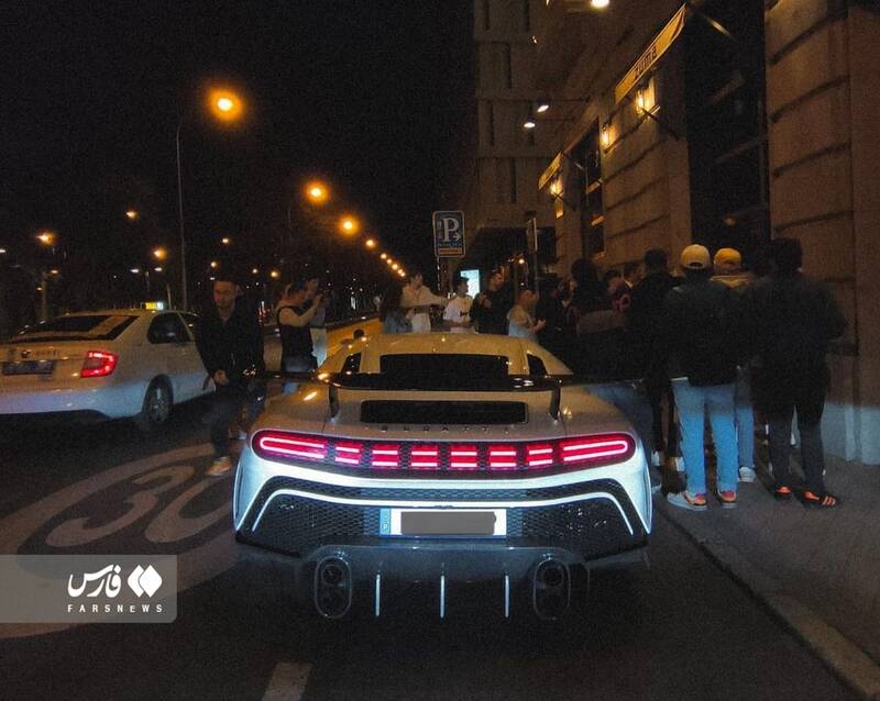 رونالدو با خودرو لاکچریاش در مادرید شکار شد +عکس