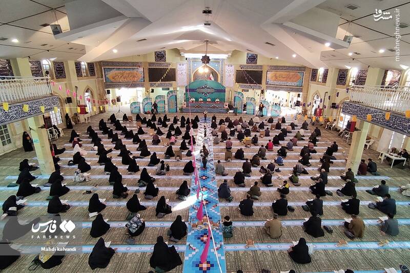 عکس/ آیین جزءخوانی قرآن کریم در همدان