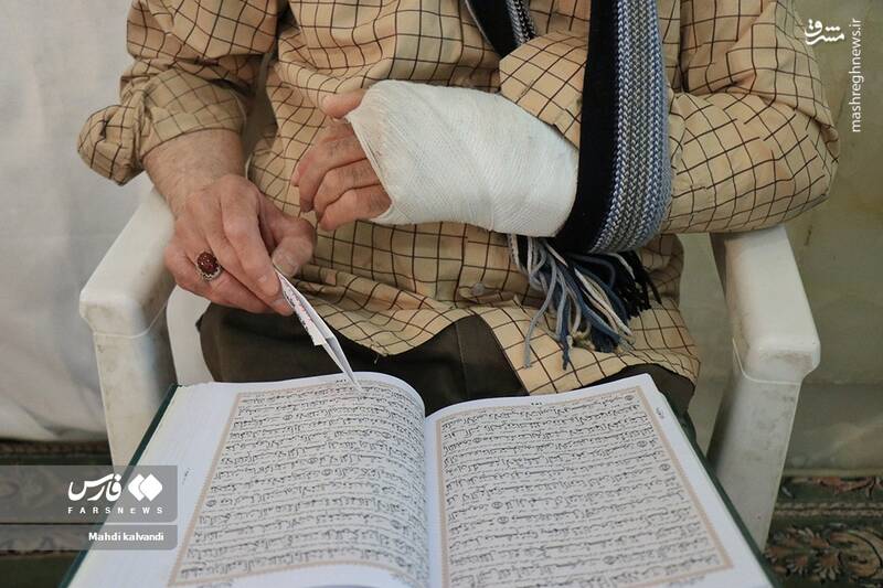 عکس/ آیین جزءخوانی قرآن کریم در همدان