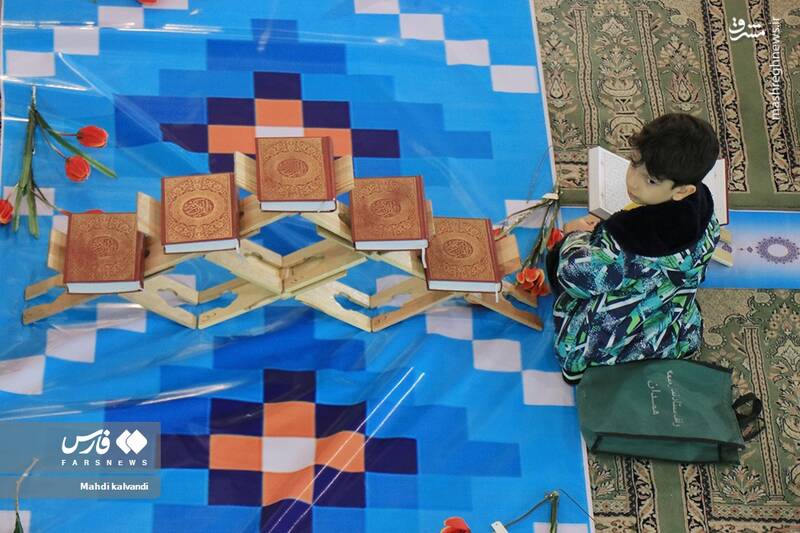 عکس/ آیین جزءخوانی قرآن کریم در همدان