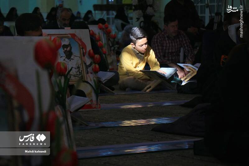 عکس/ آیین جزءخوانی قرآن کریم در همدان