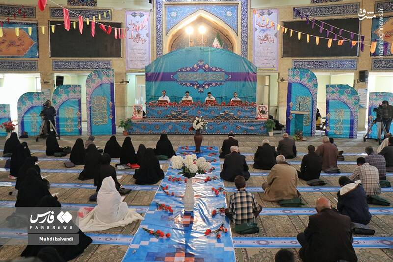 عکس/ آیین جزءخوانی قرآن کریم در همدان