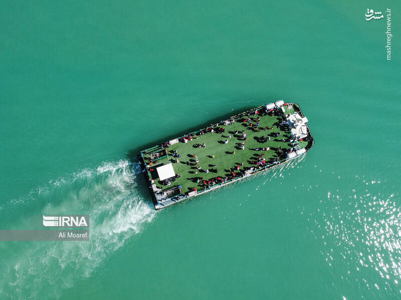 عکس/ گردشگری دریایی در نوروز