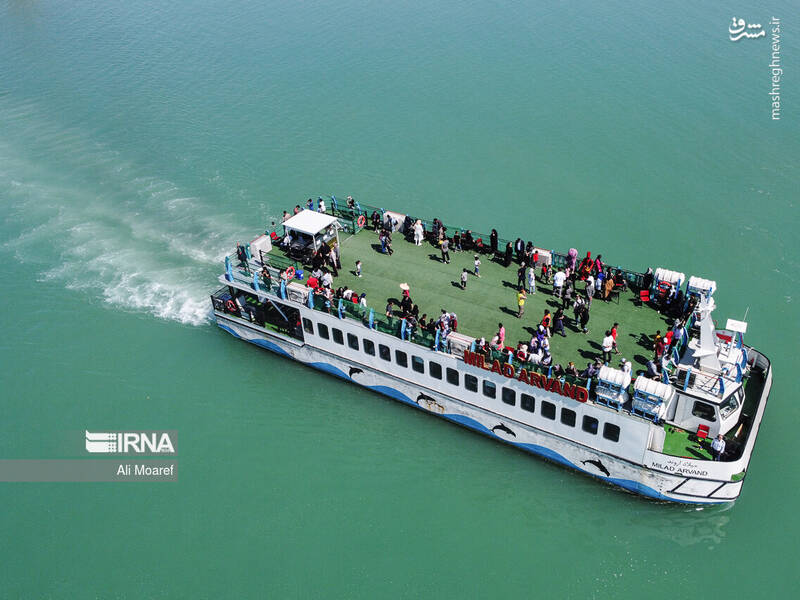 عکس/ گردشگری دریایی در نوروز