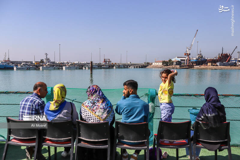 عکس/ گردشگری دریایی در نوروز