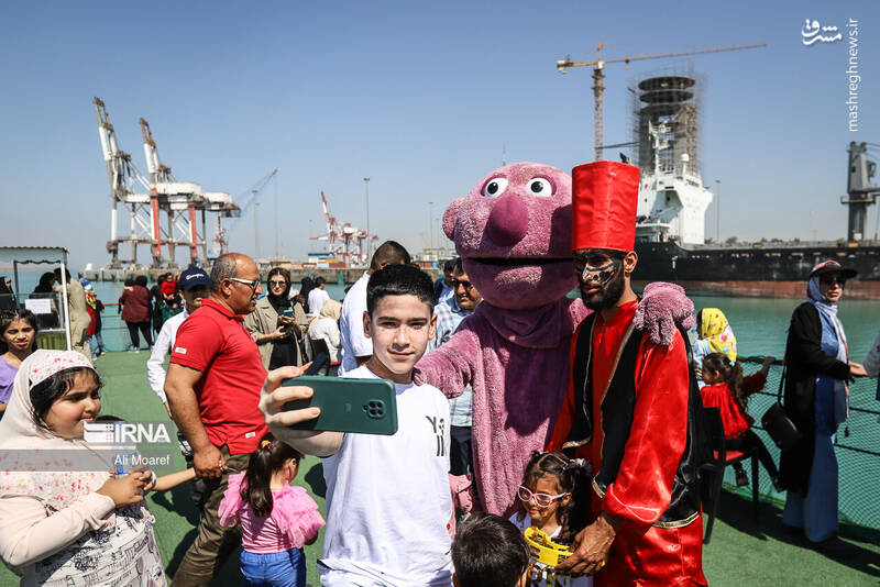 عکس/ گردشگری دریایی در نوروز