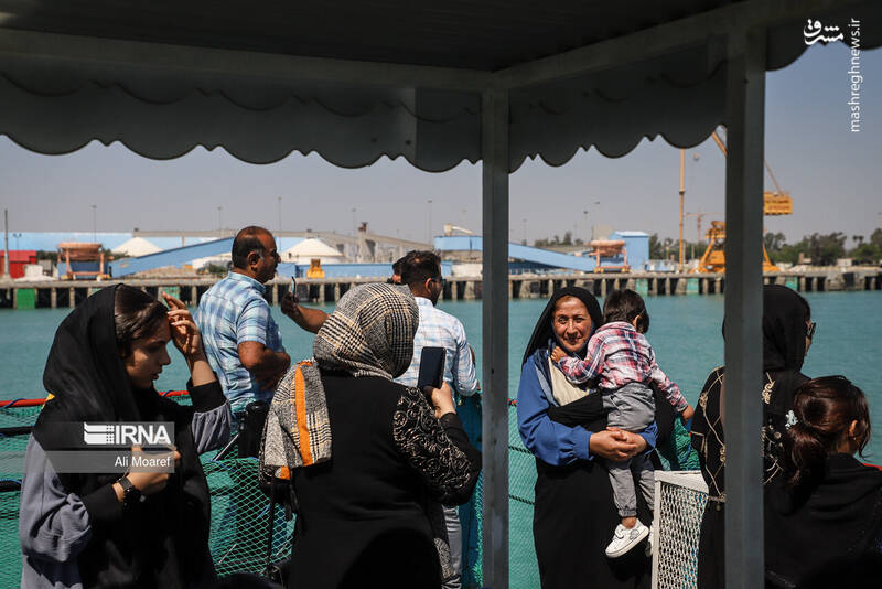 عکس/ گردشگری دریایی در نوروز