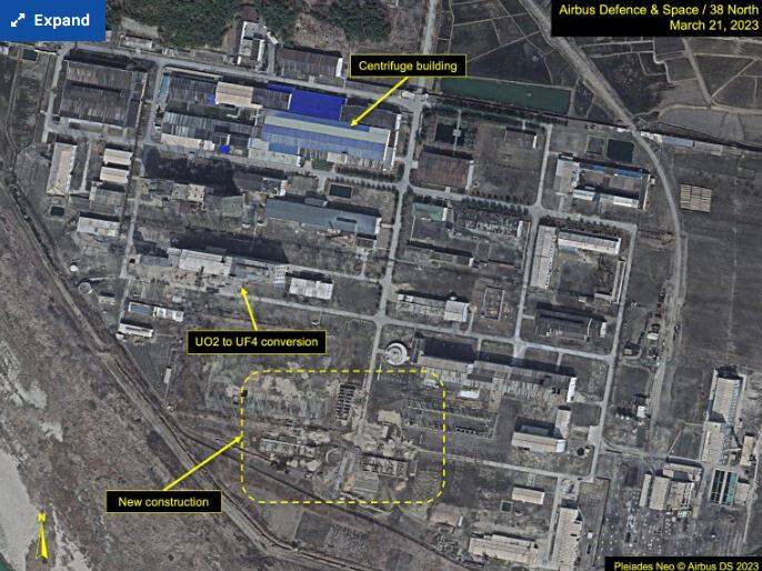 ثبت فعالیتهای گسترده در تأسیسات اتمی کره شمالی