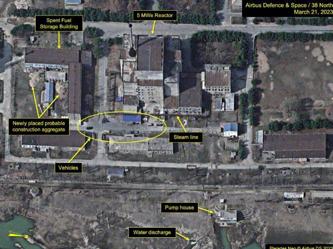 ثبت فعالیتهای گسترده در تأسیسات اتمی کره شمالی