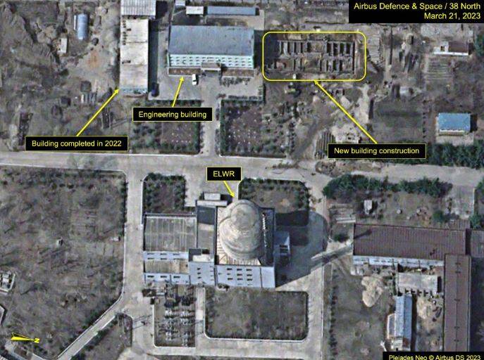 ثبت فعالیتهای گسترده در تأسیسات اتمی کره شمالی