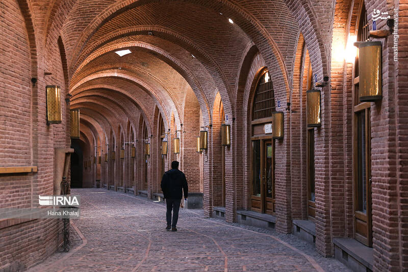 عکس/ بزرگترین کاروانسرای درون شهری ایران