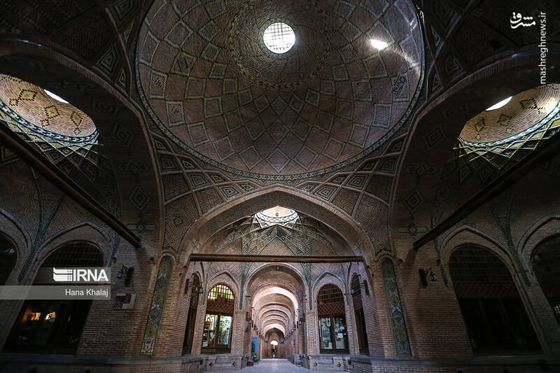 عکس/ بزرگترین کاروانسرای درون شهری ایران