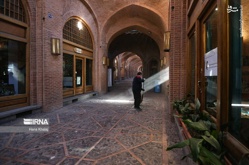 عکس/ بزرگترین کاروانسرای درون شهری ایران