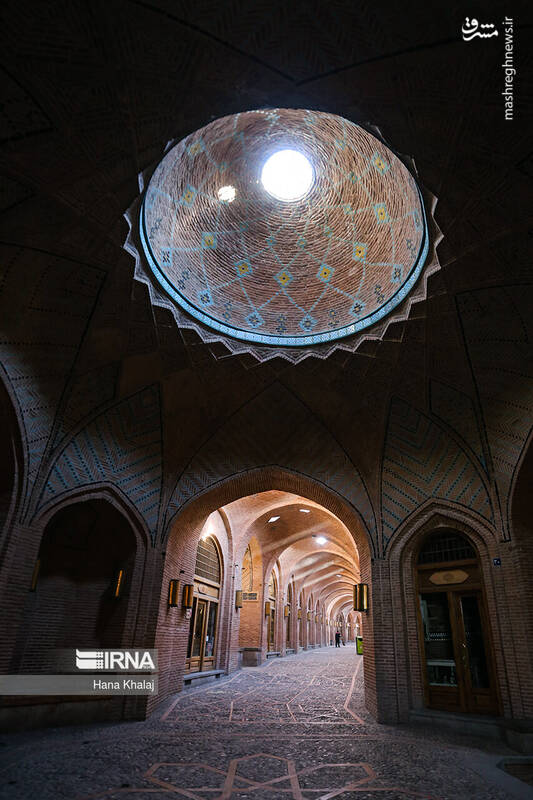عکس/ بزرگترین کاروانسرای درون شهری ایران