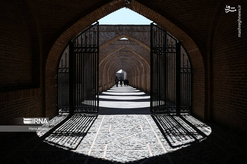 عکس/ بزرگترین کاروانسرای درون شهری ایران