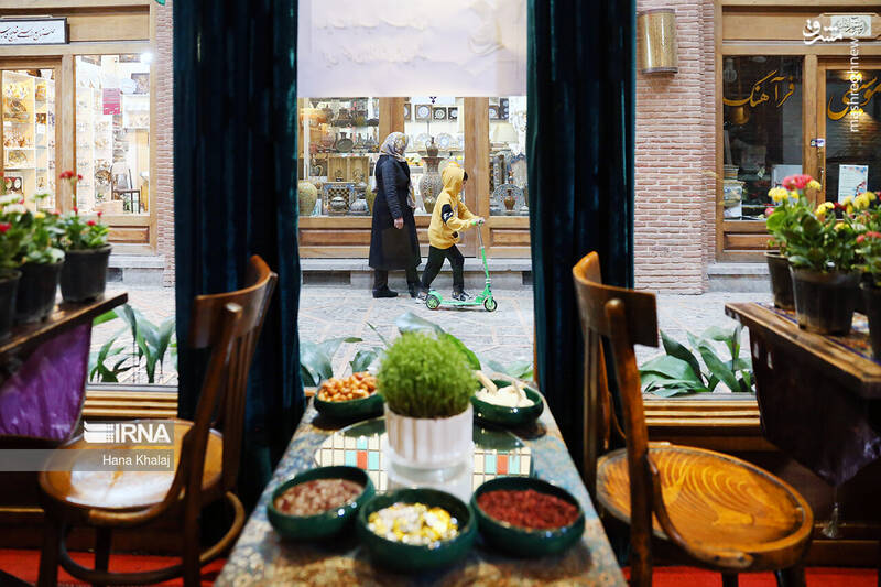 عکس/ بزرگترین کاروانسرای درون شهری ایران