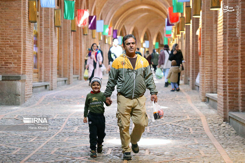 عکس/ بزرگترین کاروانسرای درون شهری ایران