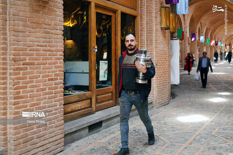 عکس/ بزرگترین کاروانسرای درون شهری ایران