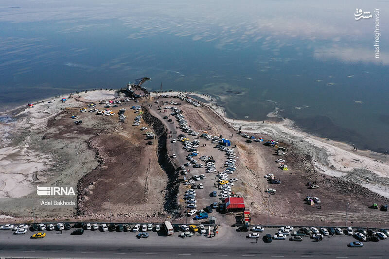 عکس/ روز طبیعت؛ دریاچه ارومیه