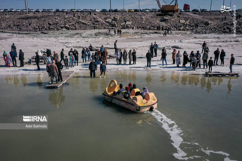 عکس/ روز طبیعت؛ دریاچه ارومیه