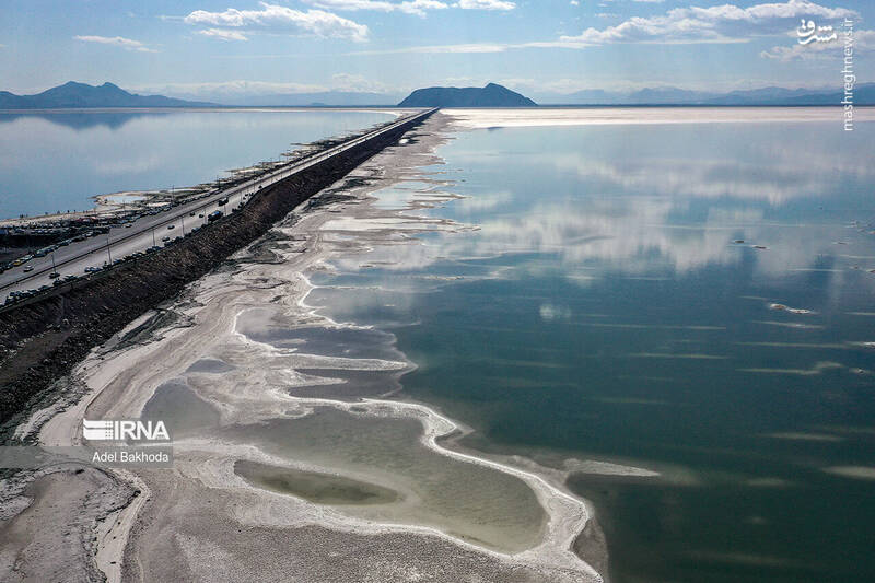 عکس/ روز طبیعت؛ دریاچه ارومیه