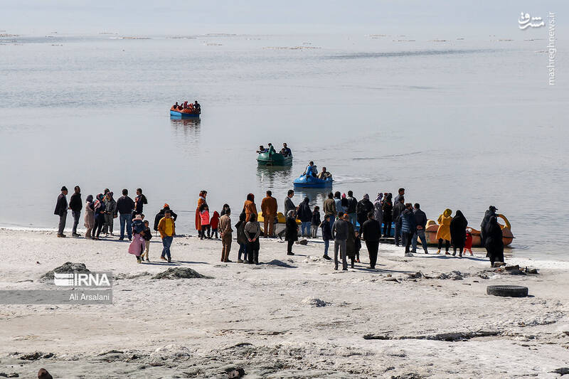 عکس/ روز طبیعت؛ دریاچه ارومیه