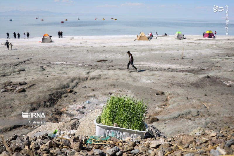 عکس/ روز طبیعت؛ دریاچه ارومیه