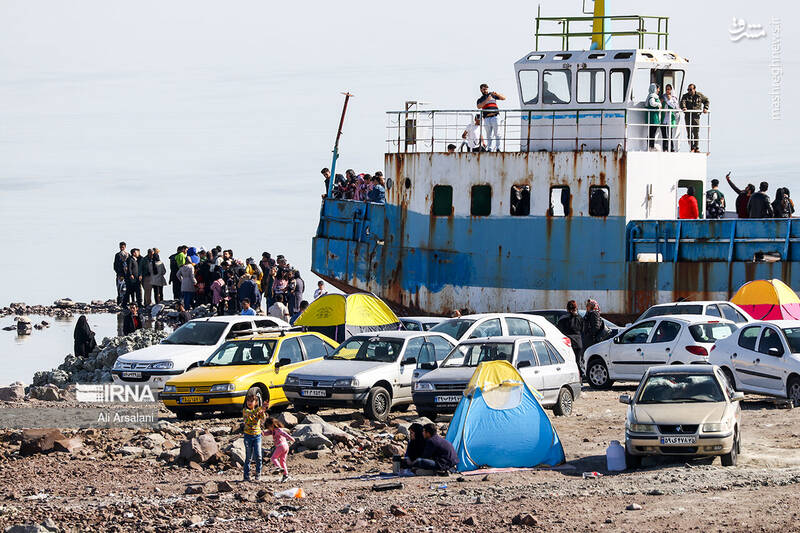 عکس/ روز طبیعت؛ دریاچه ارومیه