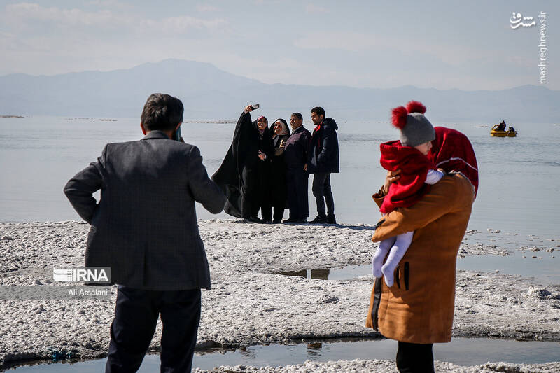 عکس/ روز طبیعت؛ دریاچه ارومیه