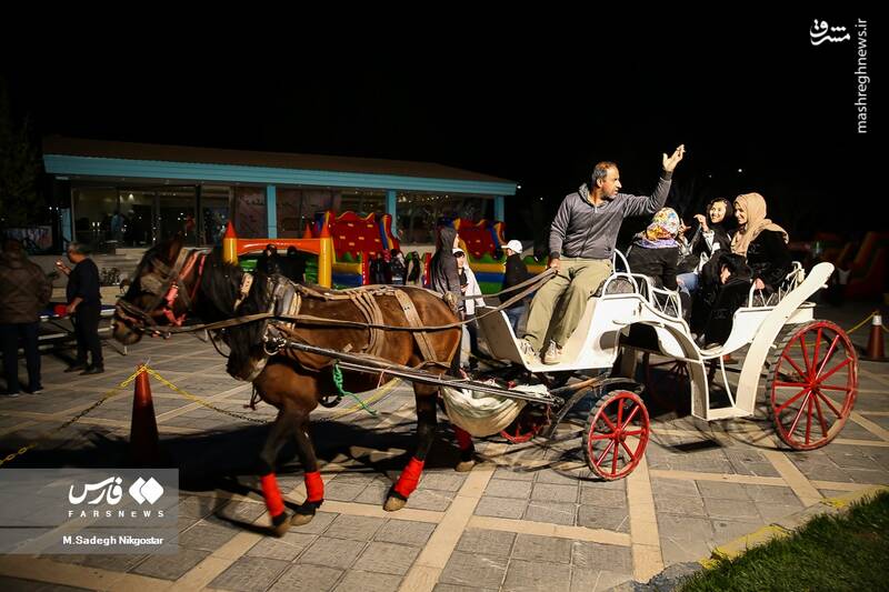 عکس/ سیزده بدر رمضانی در پارک ملت