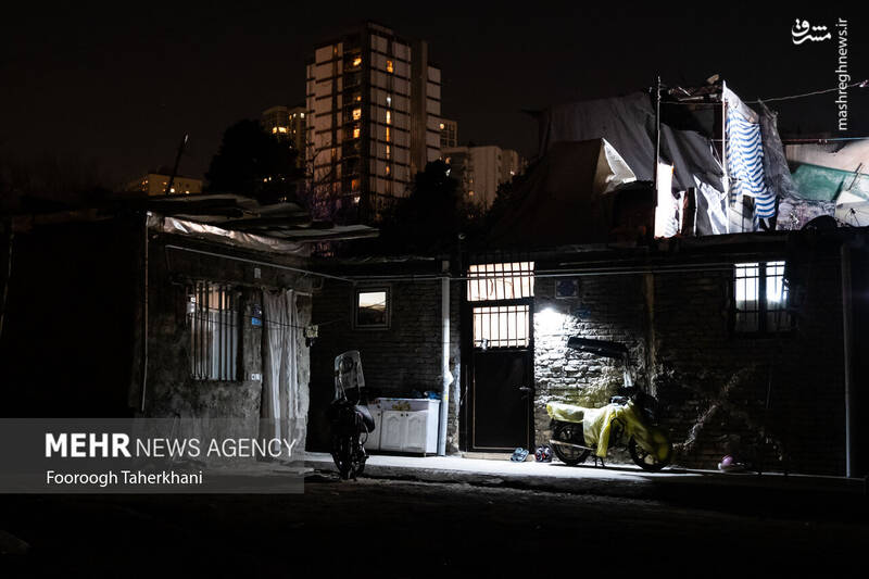 عکس/ حاشیه نشینی در دل شهر