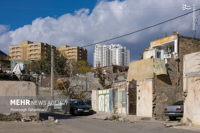 عکس/ حاشیه نشینی در دل شهر