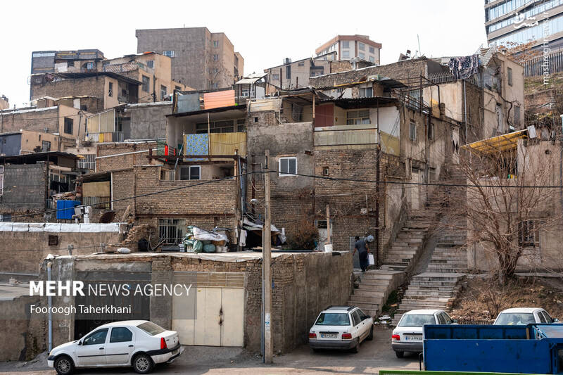 عکس/ حاشیه نشینی در دل شهر