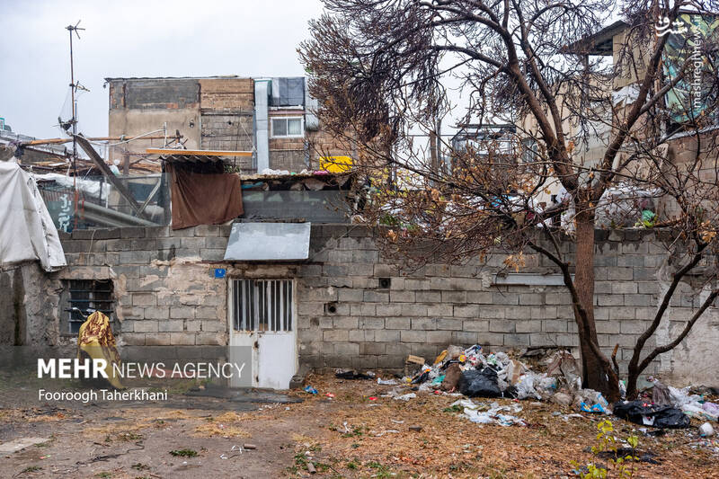 عکس/ حاشیه نشینی در دل شهر