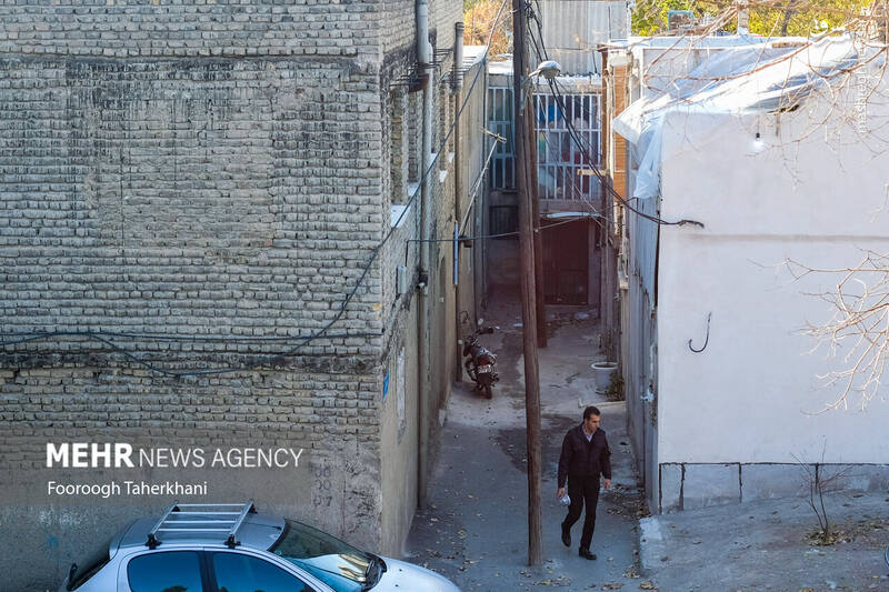 عکس/ حاشیه نشینی در دل شهر